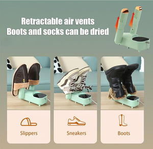 Essiccatore toglie umidità asciuga scalda stivali scarpe AM-310