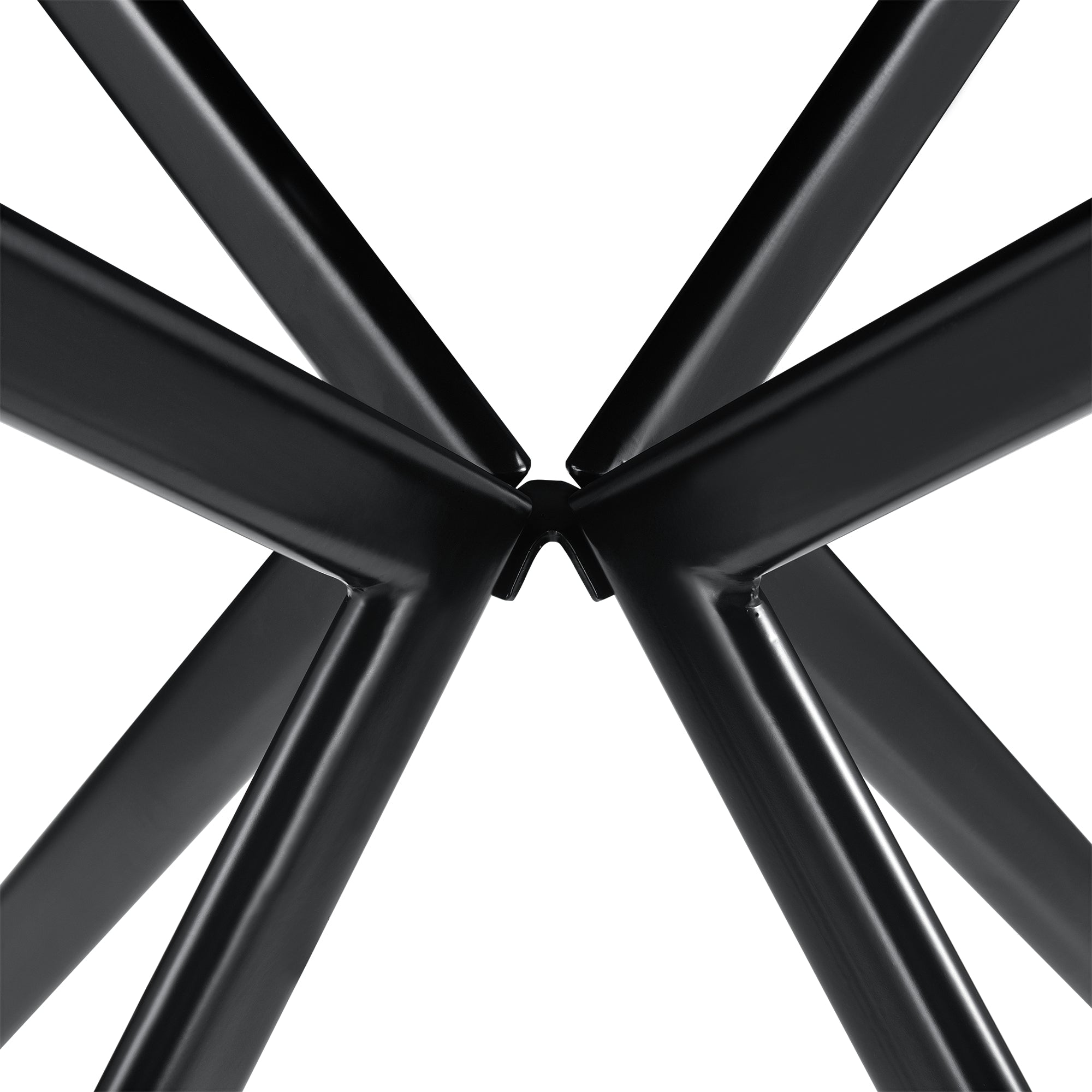 Tavolo da pranzo da cucina per 2 persone MDF 78 cm x 78 cm bianco 03_0004117