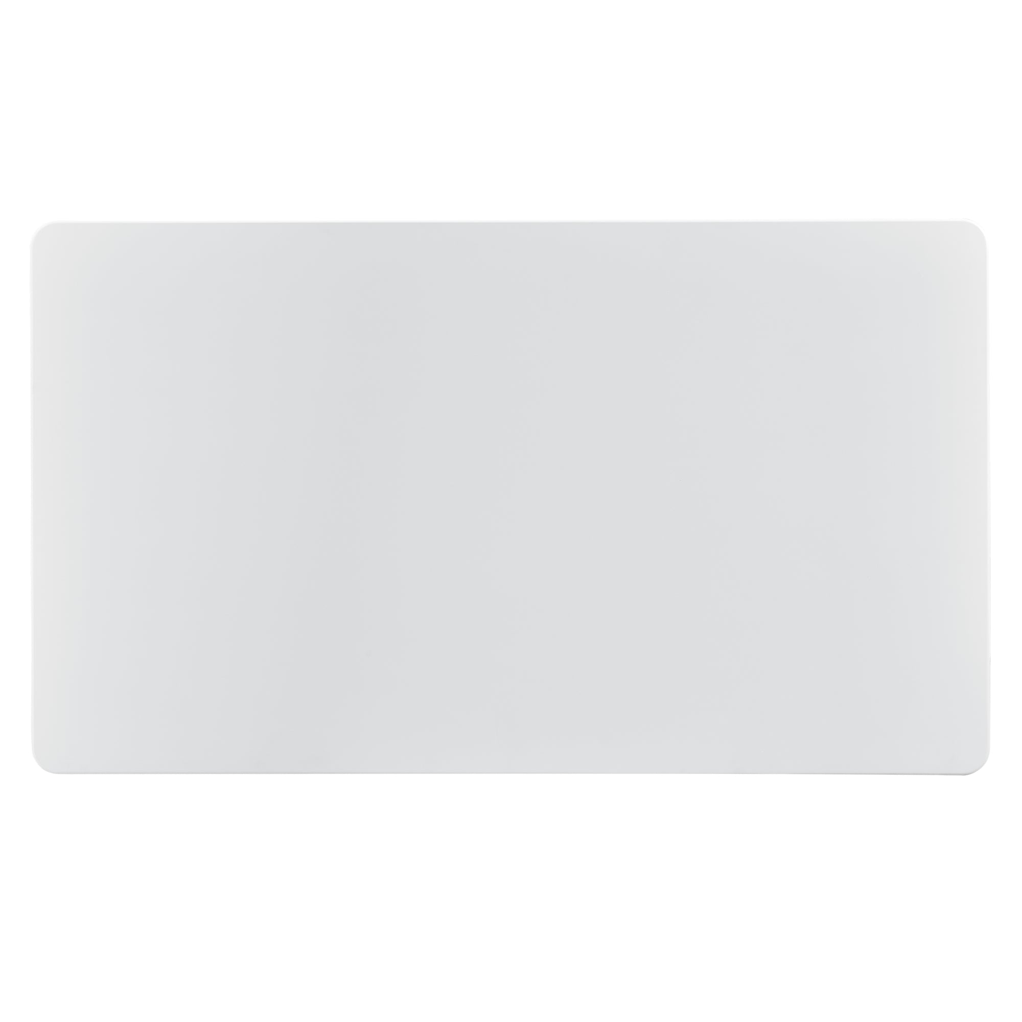 Tavolo da Pranzo Rettangolare Cantenbury con Gambe a Forcina 120x70 cm - Bianco [en.casa]