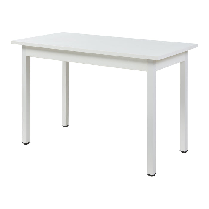 Tavolo da Pranzo Den Haag 120 x 60 cm - Bianco [en.casa]