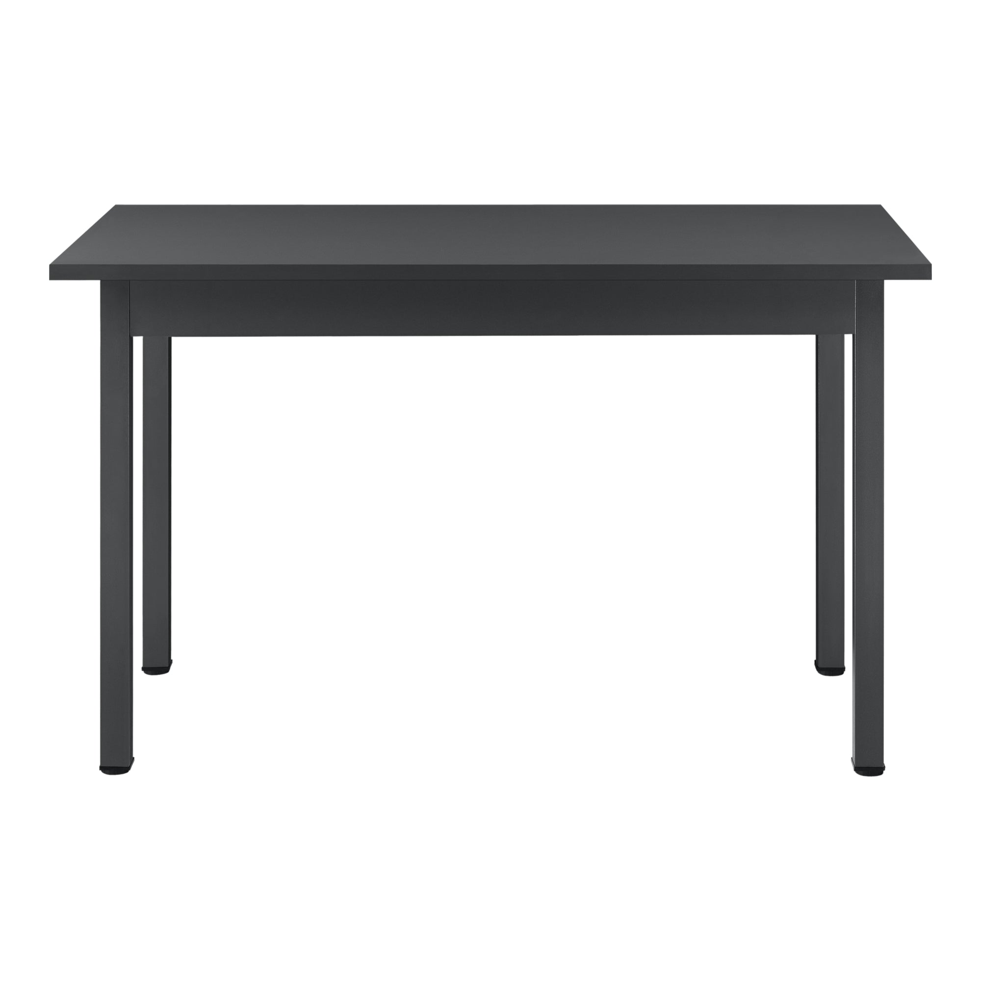 Tavolo da Pranzo Den Haag 120 x 60 cm Grigio Scuro [en.casa]