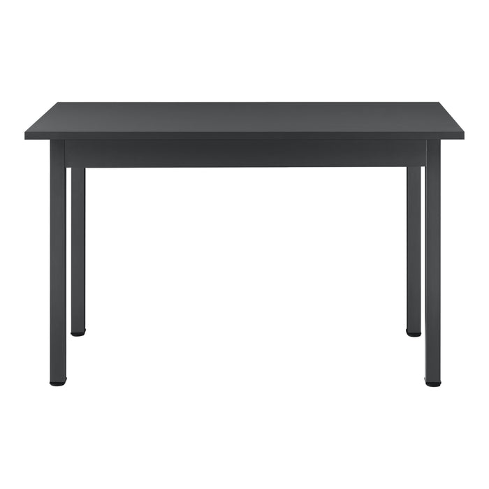 Tavolo da Pranzo Den Haag 120 x 60 cm Grigio Scuro [en.casa]