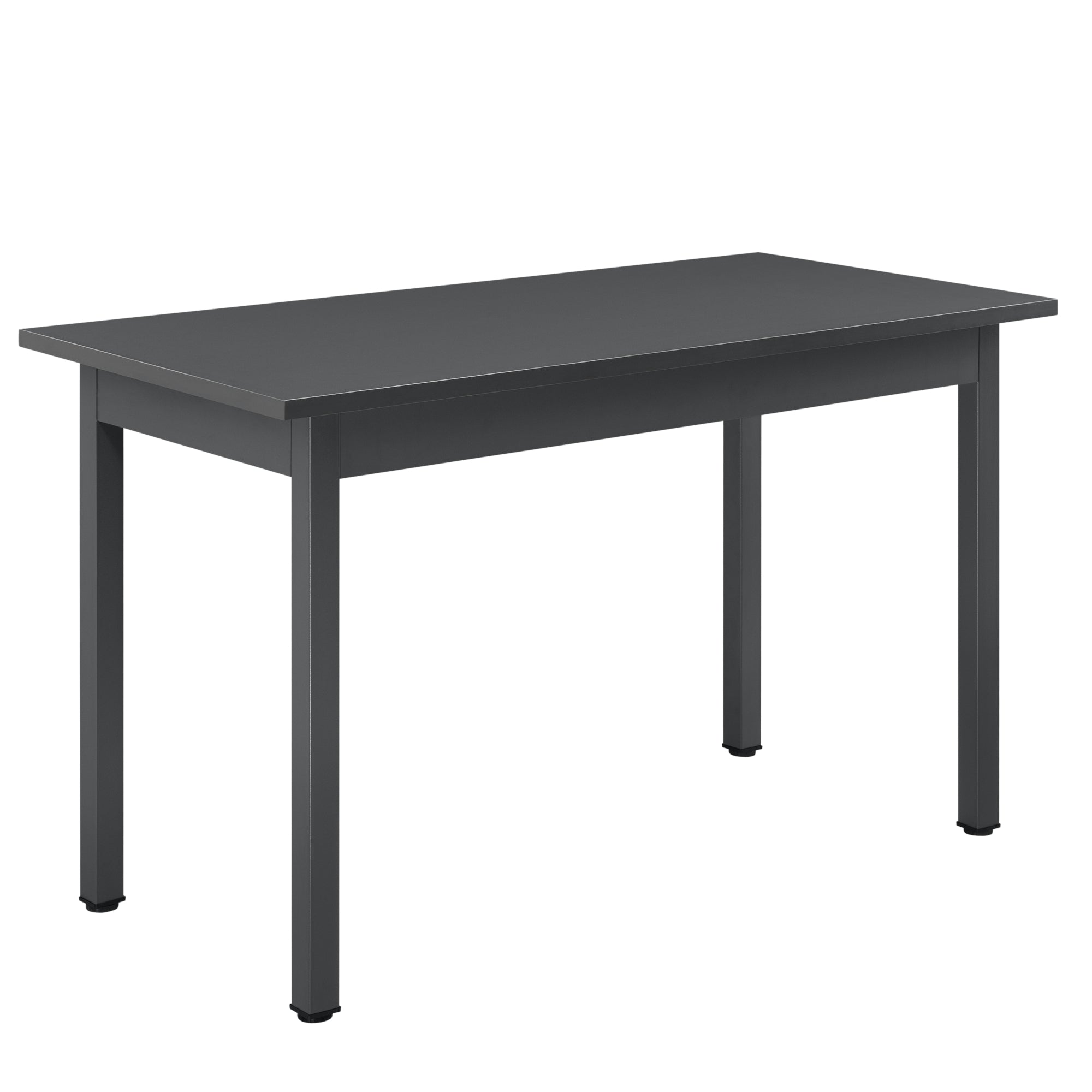 Tavolo da Pranzo Den Haag 120 x 60 cm Grigio Scuro [en.casa]