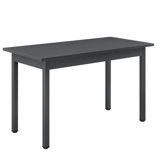 Tavolo da Pranzo Den Haag 120 x 60 cm Grigio Scuro [en.casa]