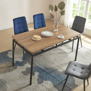 Tavolo da Sala Pranzo Hemnes Effetto Rovere 140 x 80 cm [en.casa]