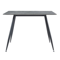 Tavolo Fitjar da Sala Pranzo 100 x 60 cm Effetto Cemento [en.casa]