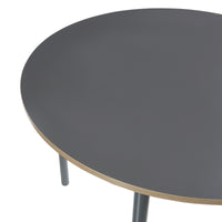 Tavolo da Sala Pranzo Lindesberg Ø100 cm Grigio [en.casa]