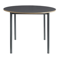Tavolo da Sala Pranzo Lindesberg Ø100 cm Grigio [en.casa]