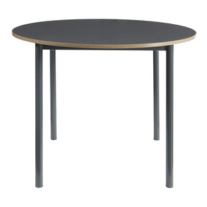 Tavolo da Sala Pranzo Lindesberg Ø100 cm Grigio [en.casa]