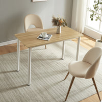 Tavolo da Pranzo Tammela 120 x 60 cm Effetto Rovere [en.casa]