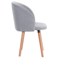 Sedia per sala da pranzo gambe in legno grigio 19_0000465