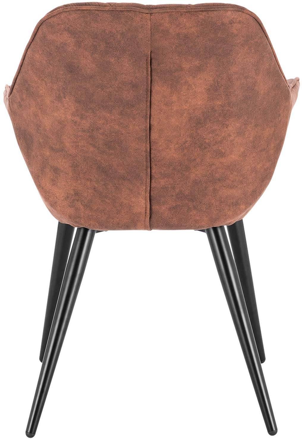 Sedie sala da pranzo con braccioli marroni 19_0000310