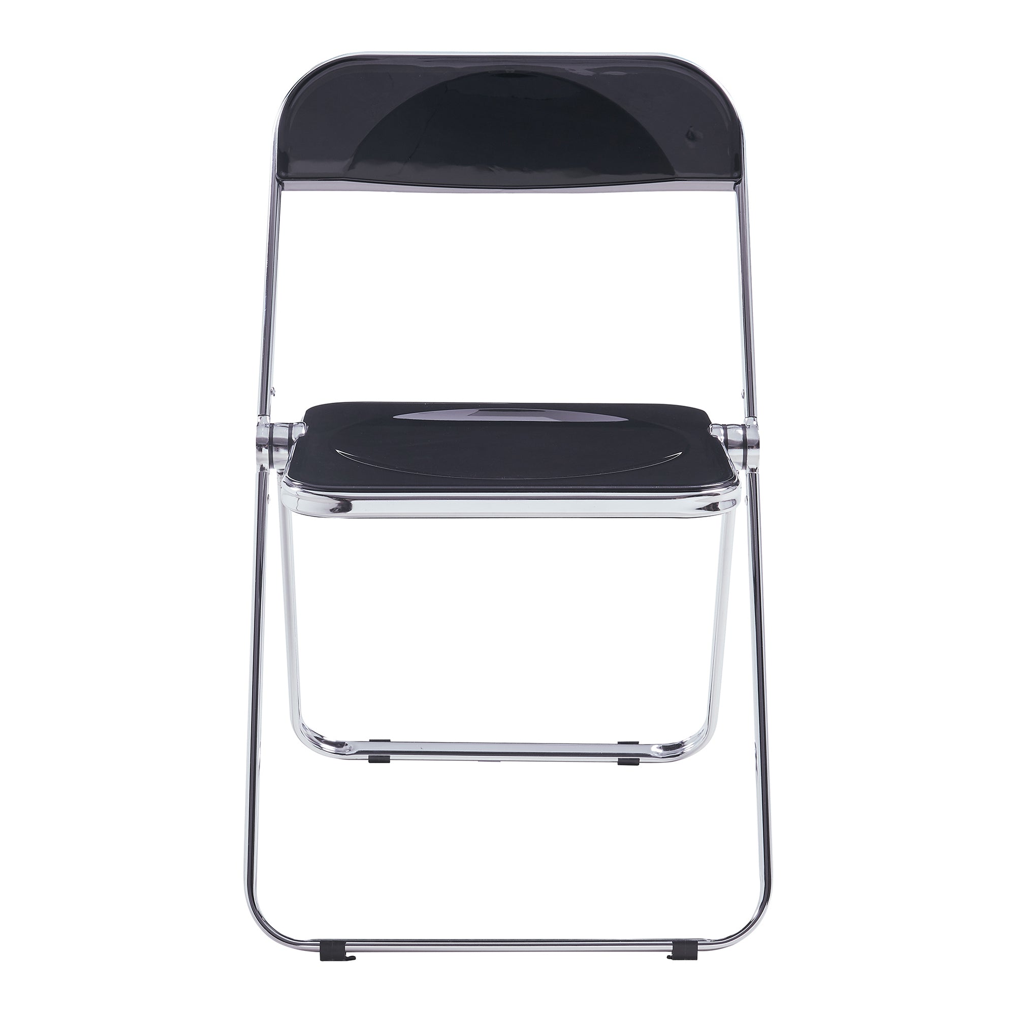 Set di 4 sedie pieghevoli da campeggio 74 x 46 x 47 cm nere 03_0009848