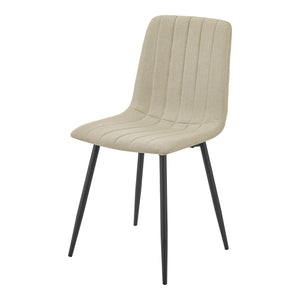 Set di 2 Sedie Elsern da Sala Pranzo - Beige [en.casa]