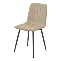 Set di 2 Sedie Elsern da Sala Pranzo - Marrone chiaro [en.casa]