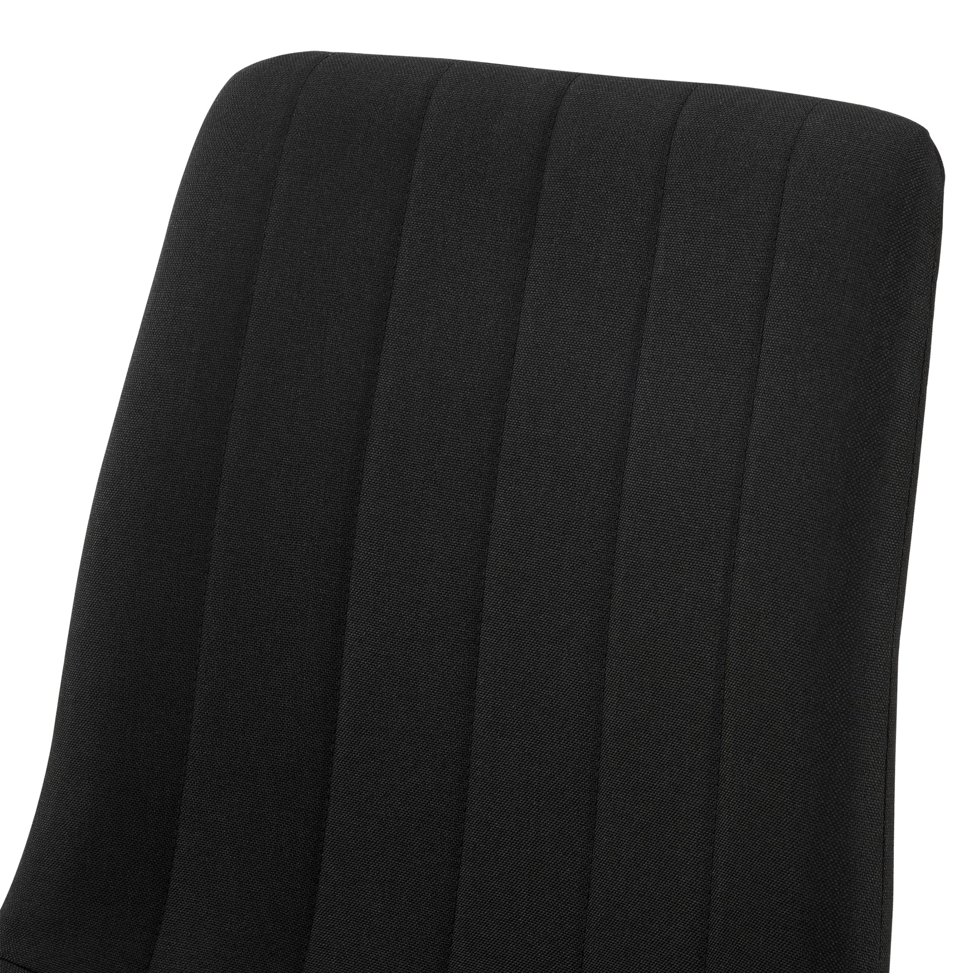 Set Elsern di 4 Sedie da Sala Pranzo Poltroncine Decorative - Nero [en.casa]