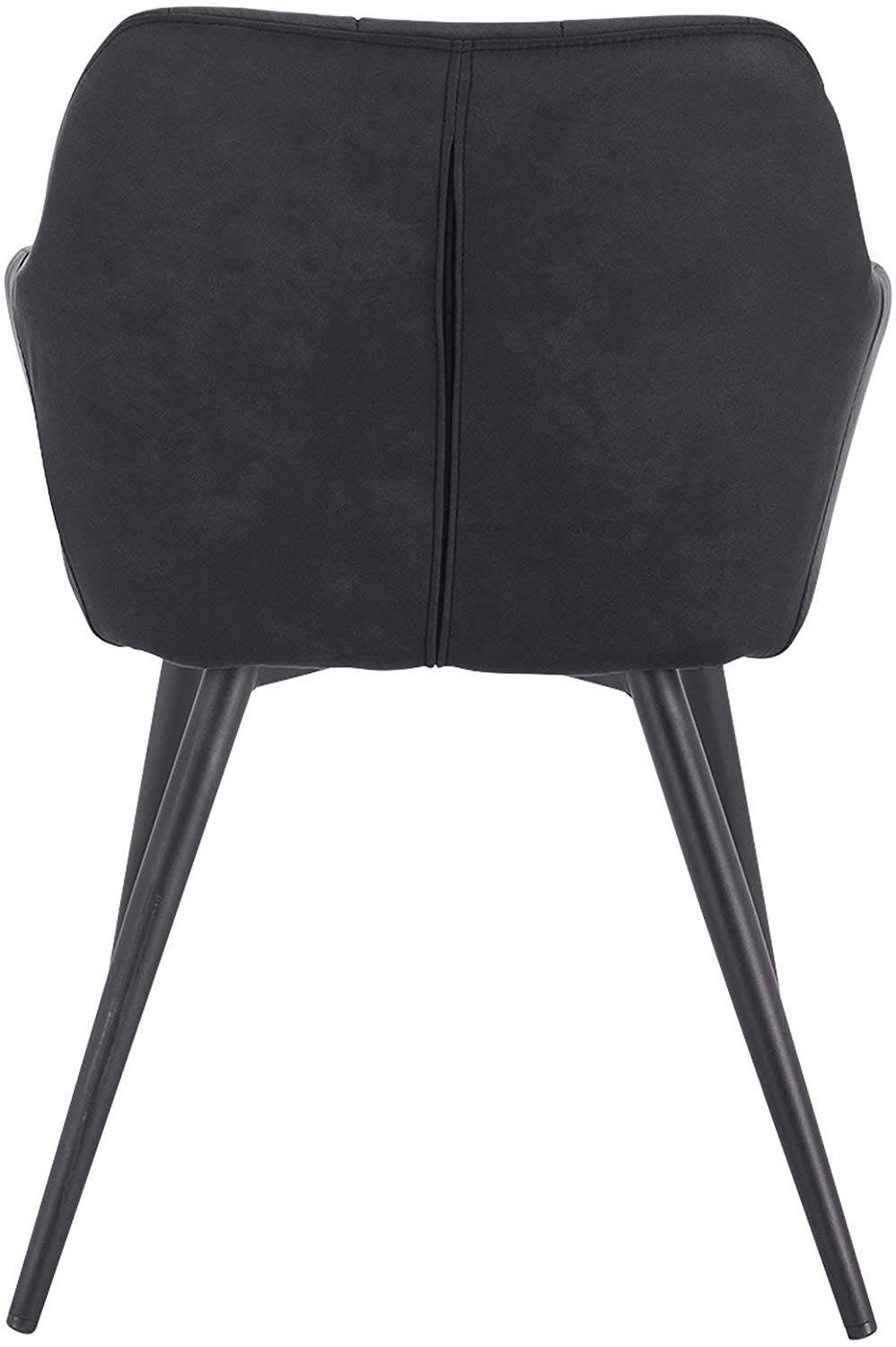 Sedia per sala da pranzo in tessuto antracite 19_0000041