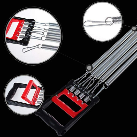 Estensore a 5 molle in acciaio allenamento braccia spalle body building K1015