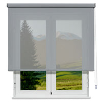 VIEWTEX Tenda a rullo Screen  10% Grado di apertura grigio perla 200 x 250 cm - Made in Europe - 5 anni di garanzia