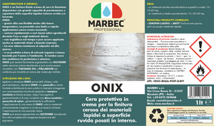 Cera per pietre ruvide e lavorate ONIX   1LT