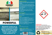 Detergente nautico sgrassante forte POWERFUL   5LT
