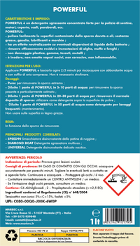Detergente nautico sgrassante forte POWERFUL   1LT