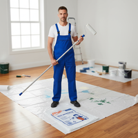 Telo copritutto trasparente multiuso 4x4 metri