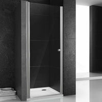 Porta doccia battente swing per nicchia cristallo temprato *** misure 97-100xh195 cm stampato, confezione 1