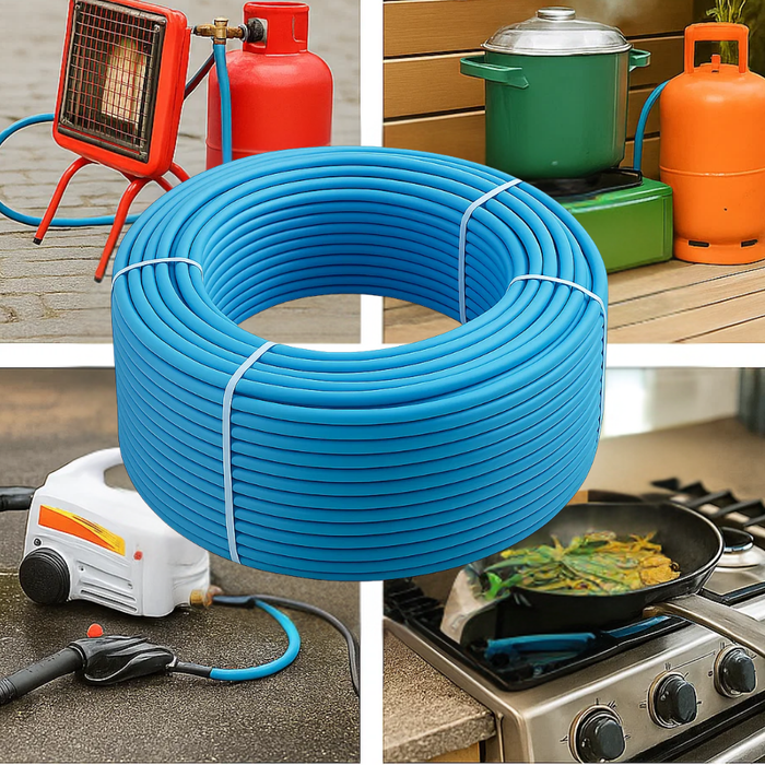 Tubo in gomma ferrari 120528 per gas gpl bobina da 50 metri