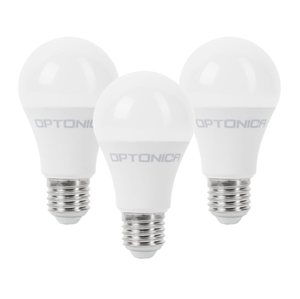 Lampadina led goccia e27 8,5 watt resa 54watt risparmio energetico 2700k pezzi 3