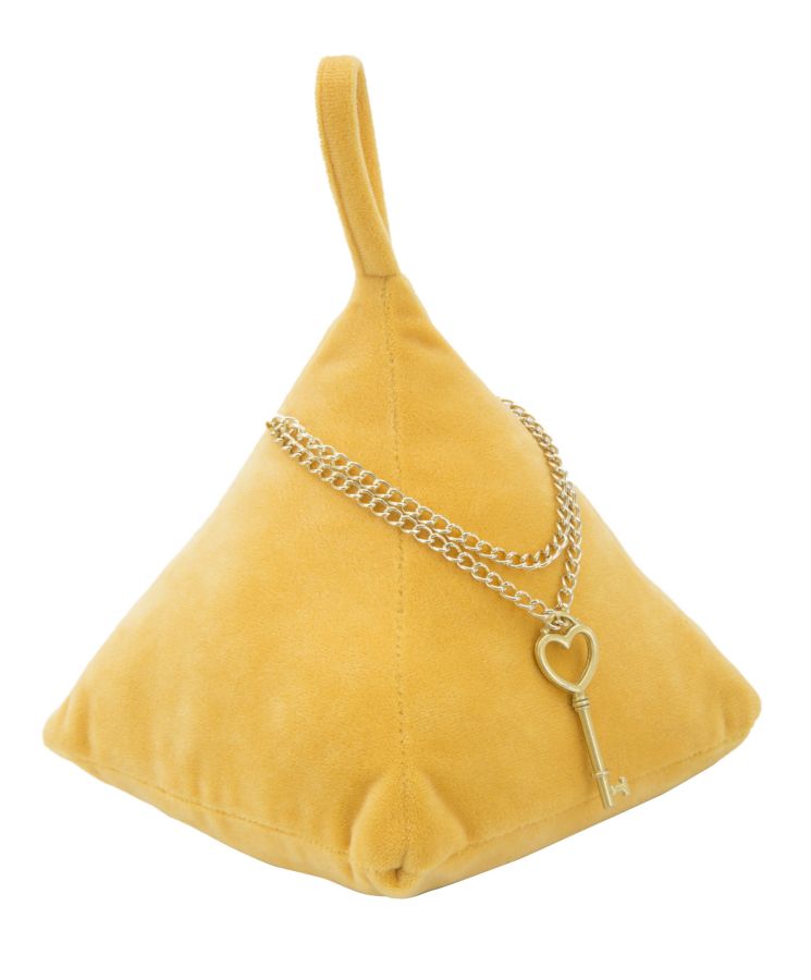 F/PORTE TRIANGLE  ARANCIONE CM 14X14X20