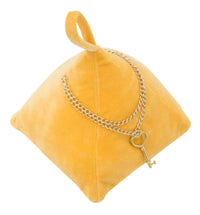 F/PORTE TRIANGLE  ARANCIONE CM 14X14X20