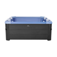 Vasca Idromassaggio da Esterno Spa Smontabile 160x160x65 cm 6 Persone Oslo Sapphire Pannello OLED