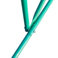 Serra a Tunnel con 8 Finestrelle Laterali e Ingresso Avvolgibile, in PE e Acciaio, 6x3x2 m, Verde