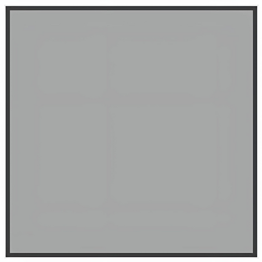 Smalto1968 base acqua gesso antico shabby chic finitura opaca multicolore l 0.5 *** colore- grigioperla, confezione 1