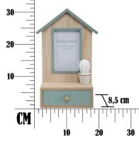 Cornice Cactus con Cassetto Cm 20.5X8.5X31