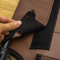Brandina per Cani in Metallo e Tessuto Oxford Traspirante, 92x76x18 cm Marrone e Nero