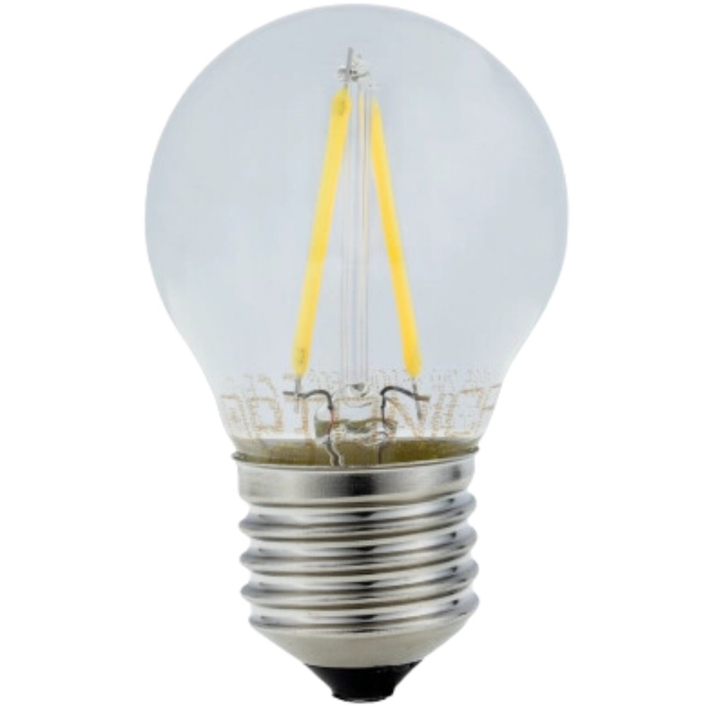 Optonica mini lampadina led attacco e27 g45 a filamento a led luce naturale