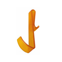 Pika' 1 appendino per box doccia cobra satinato gialla 15,5 centimetri accessorio bagno