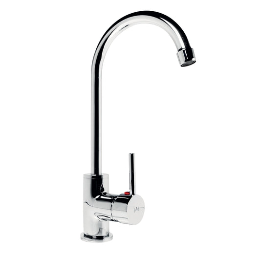 Miscelatore monoforo ottone per lavello cucina berlino erogazione orientabile *** confezione 1