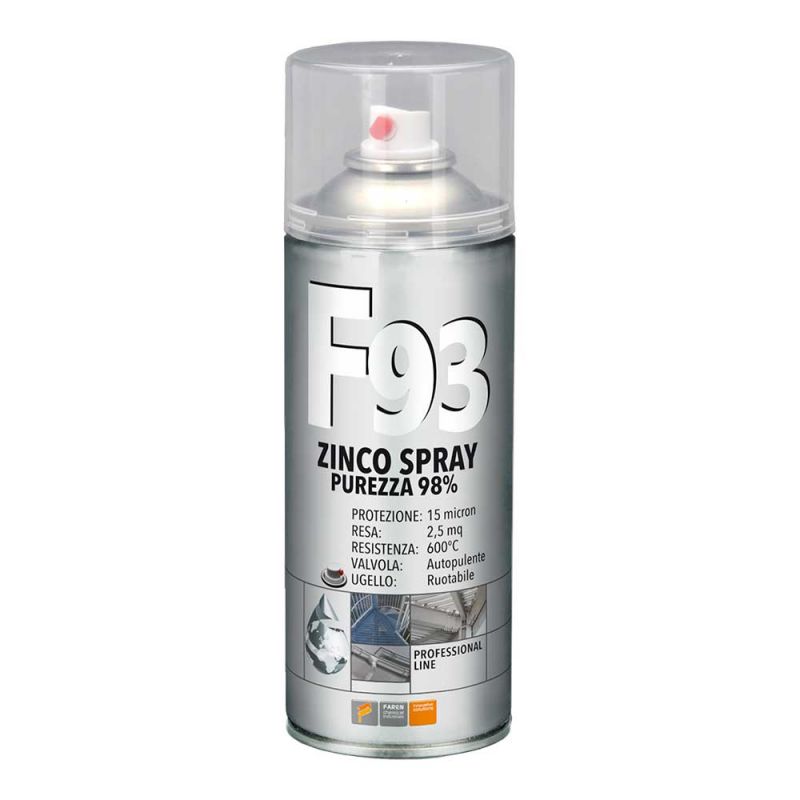 F93 ZINCO SPRAY TECNICO 400 ML 
