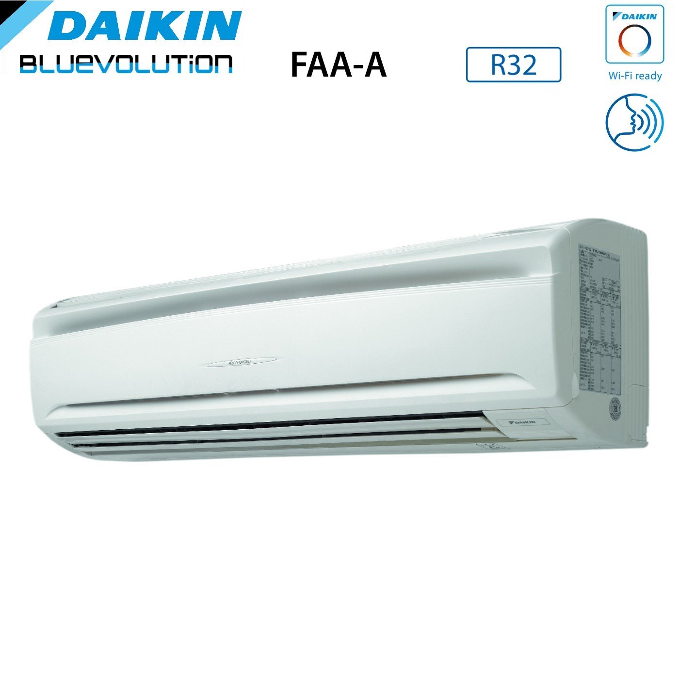 Climatizzatore Condizionatore Daikin Bluevolution SkyAir Active-Series Inverter serie FAA-A 24000 Btu FAA71A + RZASG71MV1 R-32 Wi-Fi Optional classe A++/A