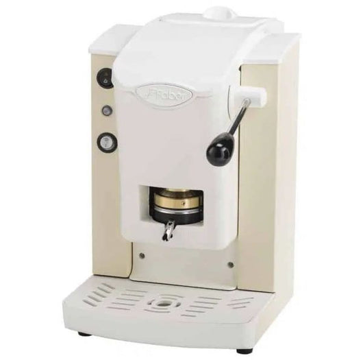 FABER MACCHINA DA CAFFE' A CIALDE SLOT BASIC OTTONE SABBIA/BIANCO