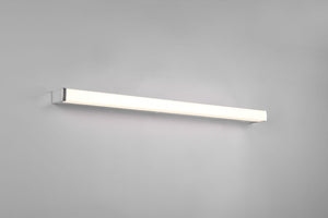 FABIO H2O APPLIQUE LED 12W 1400lm, 3000K CROMO IP44 L. 80CM DIMMERABILE