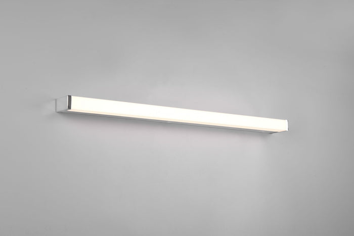 FABIO H2O APPLIQUE LED 12W 1400lm, 3000K CROMO IP44 L. 80CM DIMMERABILE