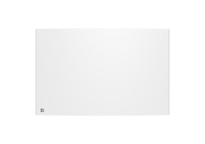 Radiatore elettrico fisso ad inerzia secca in ghisa 1500W BIA orizzontale bianco