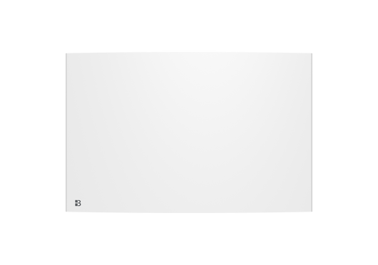 Radiatore elettrico fisso ad inerzia secca in ghisa 1500W BIA orizzontale bianco