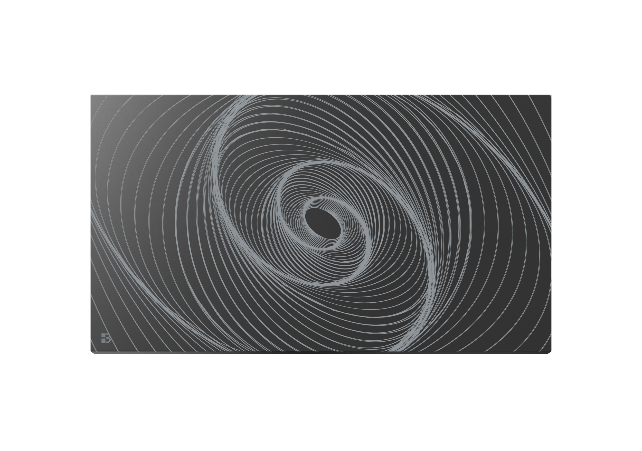 Radiatore elettrico fisso connesso WIFI con inerzia ceramica a secco 1500W ARIANE CONNECT orizzontale nero