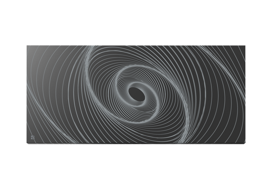 Radiatore elettrico fisso connesso WIFI con inerzia ceramica a secco 2000W ARIANE CONNECT orizzontale nero