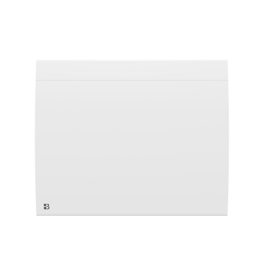 Radiatore elettrico fisso connesso WIFI con inerzia ceramica a secco 1000W ILLO CONNECT orizzontale bianco